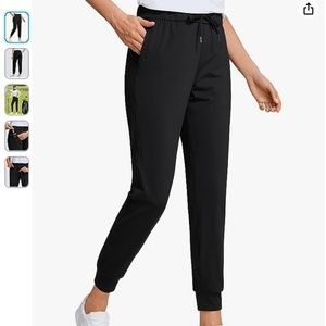 CRZ YOGA 4-Way Stretch Workout Joggers for Women 27" - Casual Travel Pants